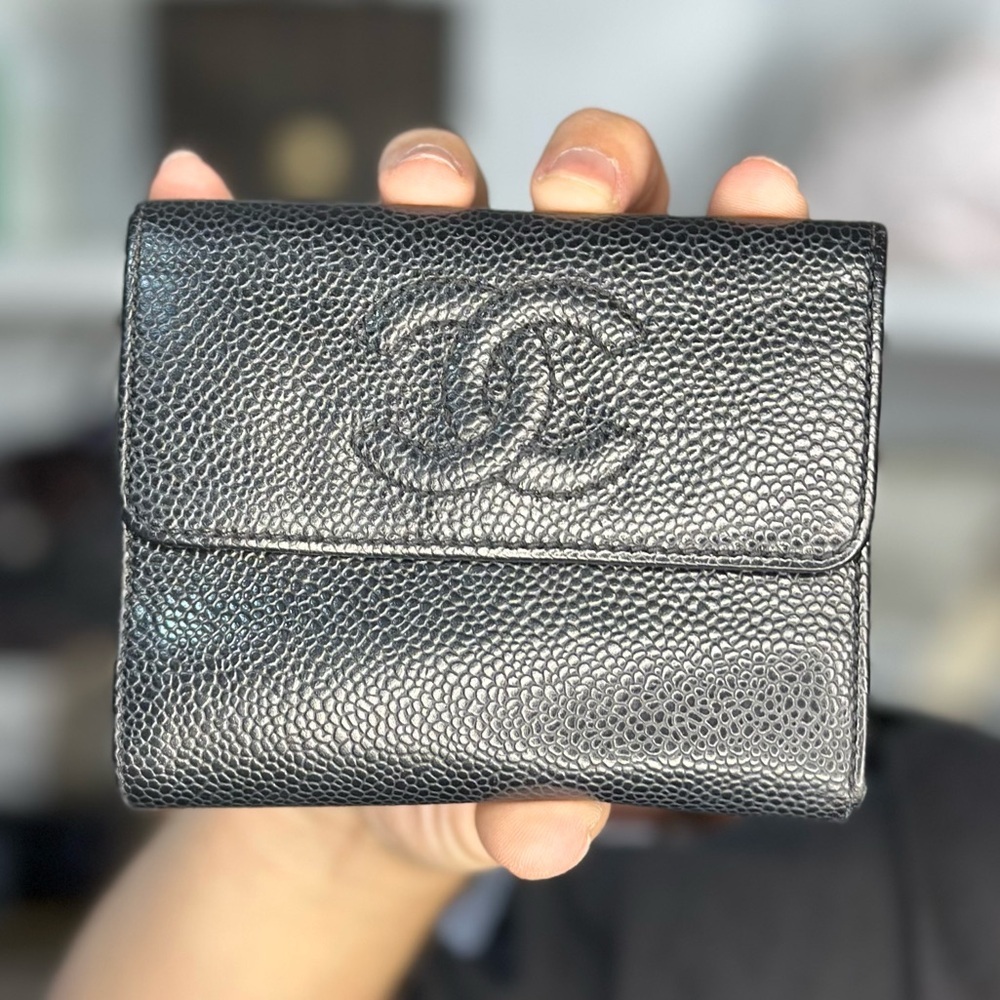 Chanel Caviar Leather Wallet